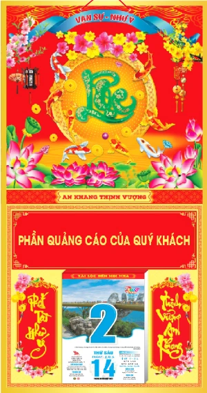  Bìa Gấp Dán Nổi Lộc Xanh AK25