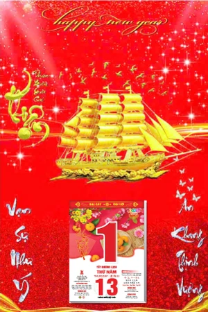  Bìa Laminated Thuận Buồm Xuôi Gió