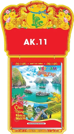 Lịch 52 Tuần Việt Nam Tươi Đẹp