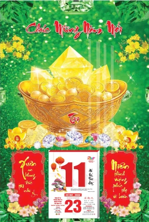  Bìa laminated tấn tài tấn lộc