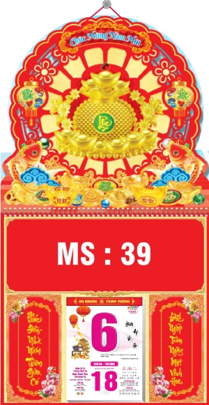  LXG đầu tròn túi vàng may mắn MS39