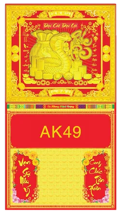  Tỵ vàng AK49