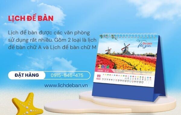 Đề phòng các đơn vị in lịch tết giá rẻ kém chất lượng