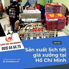Sản xuất lịch tết giá xưởng tại Hồ Chí Minh