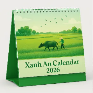 Top 4 Mẫu Lịch Bàn Đẹp Nhất Tết 2026